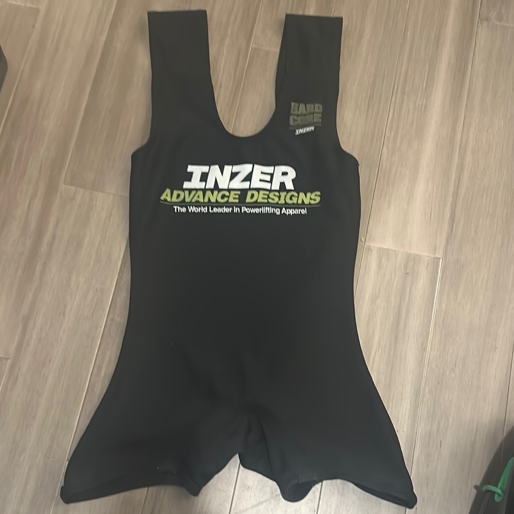 Black Powerlifting Singlet